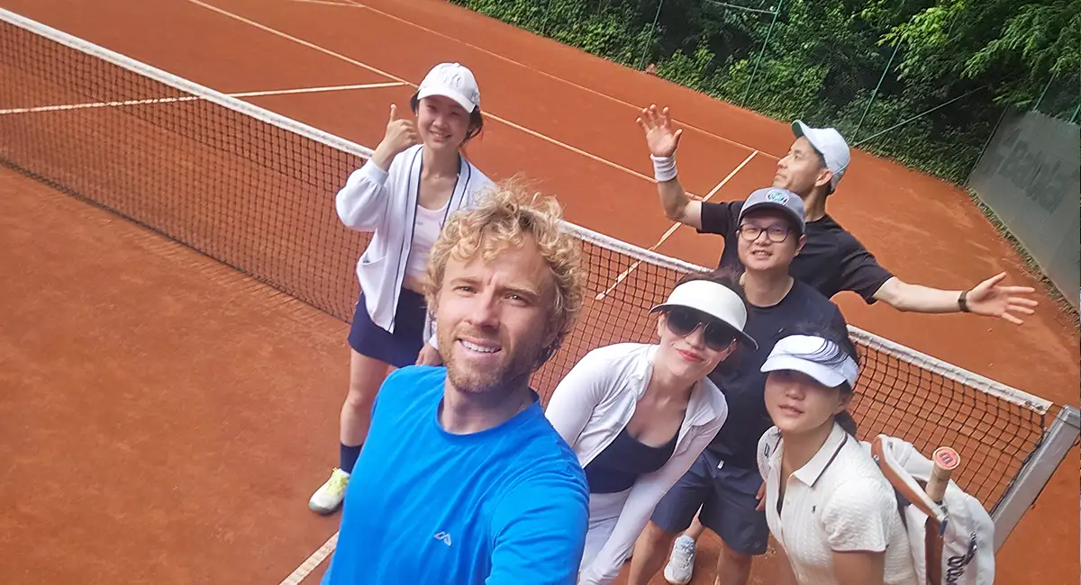 Tennis lessons for adults in Serbia – weekly training schedule