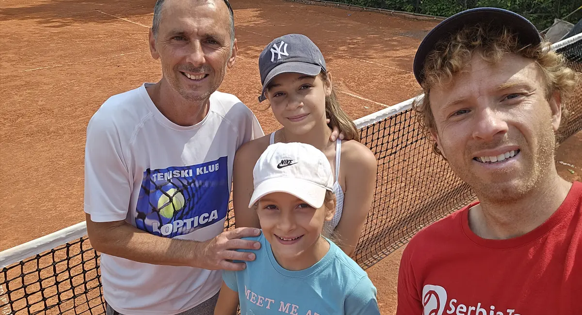 Junior tennis lessons Serbia – Semi-Intensive tennis program for kids