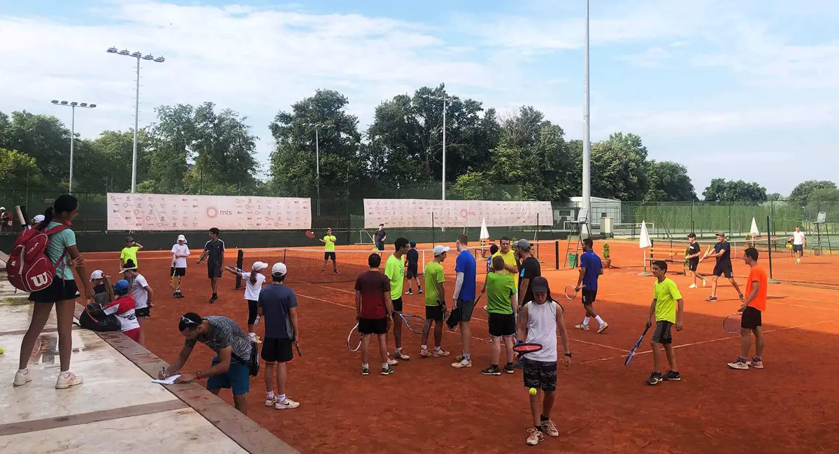 Summer Tennis Camp Belgrade – daily schedule